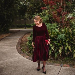 Dainty Jewell’s Velvet Dress